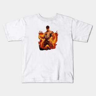 Ryu Street Fighter Design Kids T-Shirt